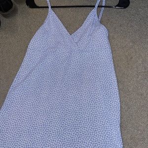 John Galt Blue Amara Mini Dress-brandy melville